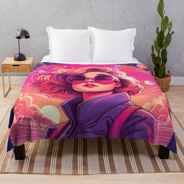 Item preview, Retro poster girl designed and sold by blackquack.