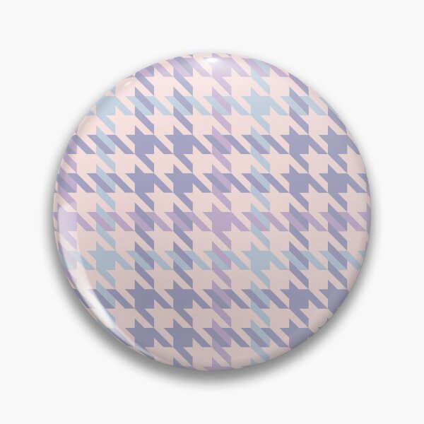 Item preview, Beautiful and Elegant Houndstooth Print Pattern Seamless Design in Pink, Lilac or purple, blue Beige colors designed and sold by RSDigitalPrintDesign.