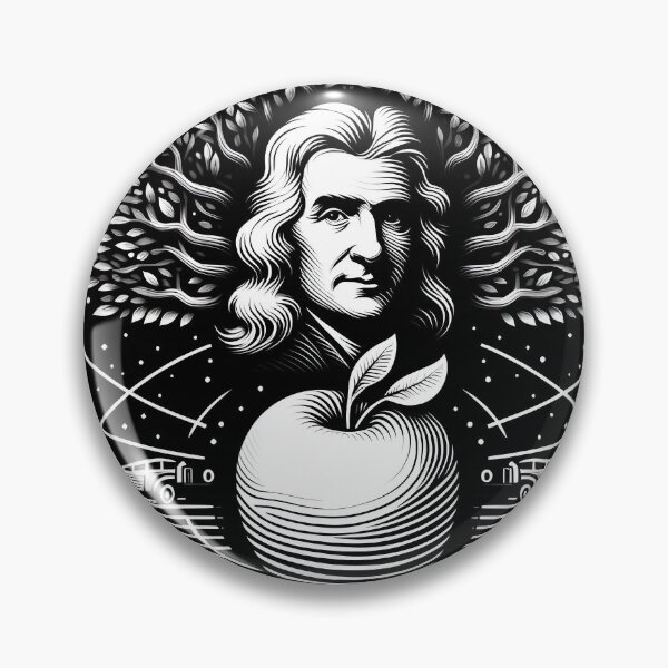 Item preview, A Minimalist Art of Sir Issac Newton  designed and sold by PaintedPixels01.
