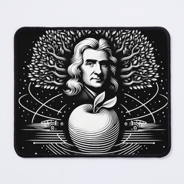 Item preview, A Minimalist Art of Sir Issac Newton  designed and sold by PaintedPixels01.