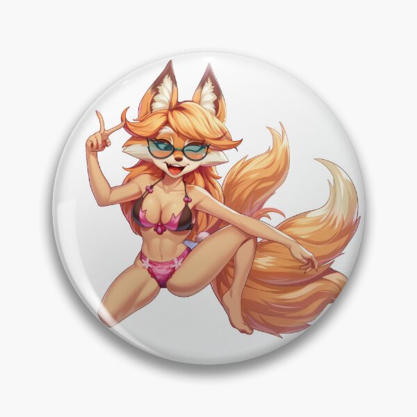 Item preview, funny kitsune designed and sold by DVegas.