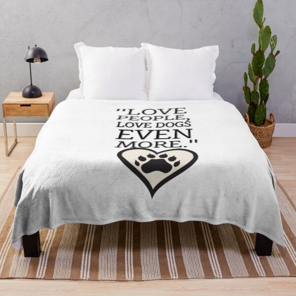 Item preview, "love people, love dogs even more." designed and sold by NorthStar-Shop.
