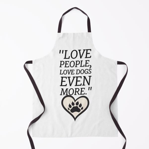 Item preview, "love people, love dogs even more." designed and sold by NorthStar-Shop.