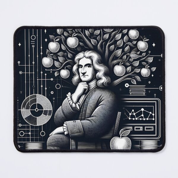 Item preview, A Minimalist Art of Sir Issac Newton  designed and sold by PaintedPixels01.