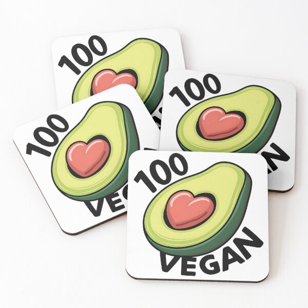 Item preview, Avocado Heart Vegan Tee, 100 Vegan designed and sold by TrendyGraphTees.
