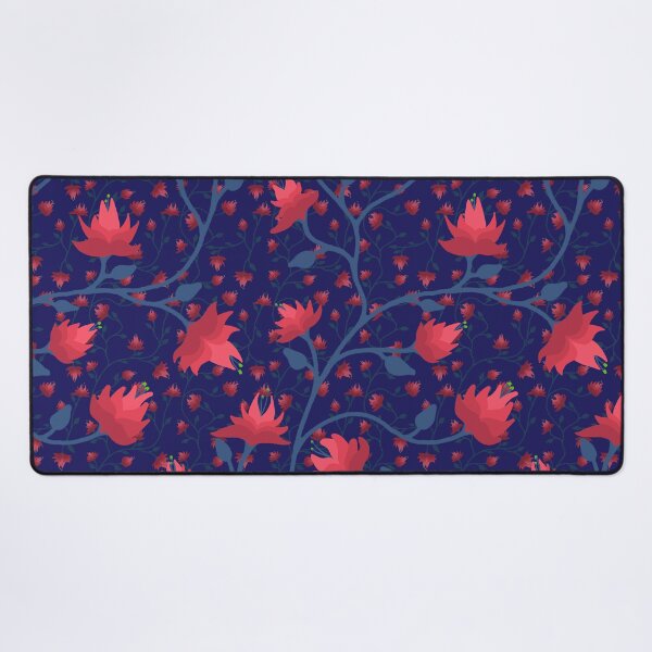Item preview, Tangled Vines and Flowers (Navy) designed and sold by AmberAzbell.
