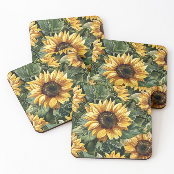Item preview, Sunflowers camo pattern designed and sold by Margival.