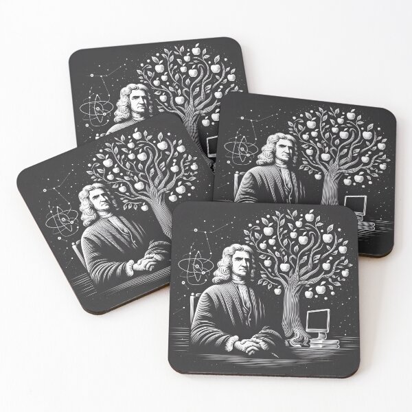 Item preview, A Minimalist Art of Sir Issac Newton  designed and sold by PaintedPixels01.