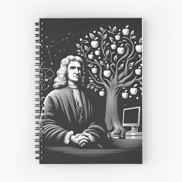 Item preview, A Minimalist Art of Sir Issac Newton  designed and sold by PaintedPixels01.
