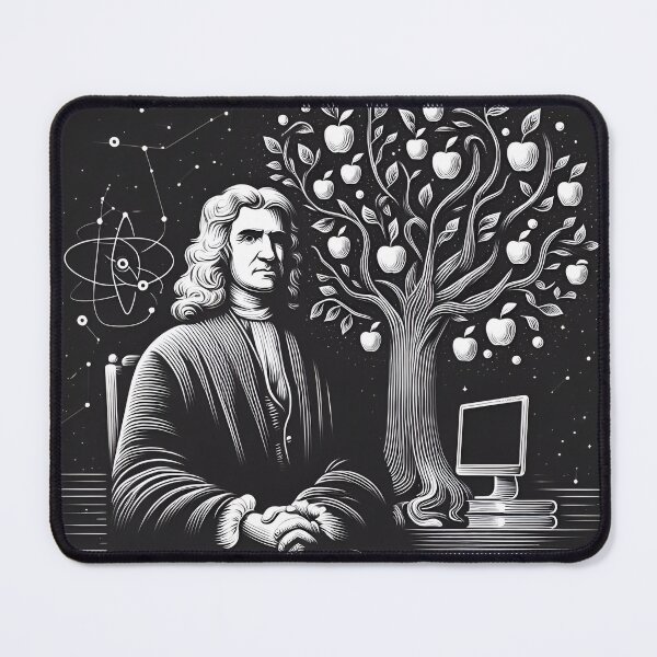 Item preview, A Minimalist Art of Sir Issac Newton  designed and sold by PaintedPixels01.