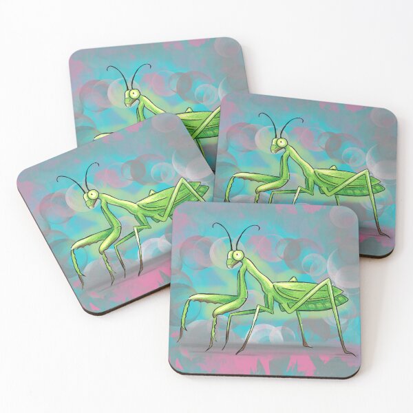 Item preview, Praying mantis learning to meditate designed and sold by RissyRain.