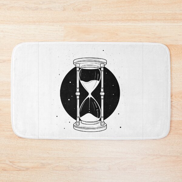 Item preview, Hourglass Celestial Minimalist - Sand Clock black and white - Sandglass designed and sold by Tomioka-Art.