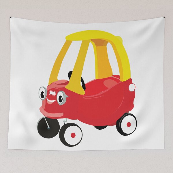 Item preview, Little Tikes Cozy Coupe Bumper Sticker designed and sold by TheWisteriaYard.