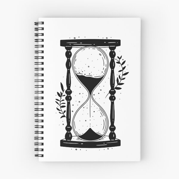 Item preview, Hourglass Celestial Minimalist - Sand Clock black and white - Sandglass designed and sold by Tomioka-Art.