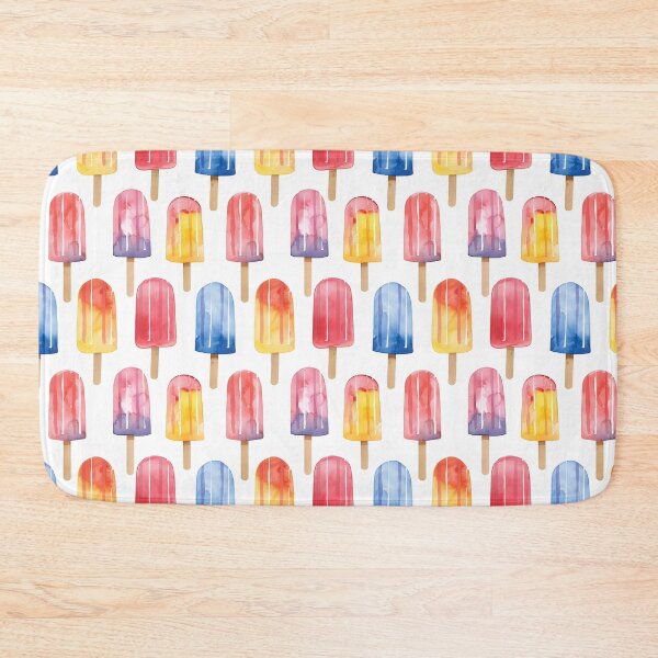 Item preview, Rainbow Popsicles on White  designed and sold by KSimpson838.
