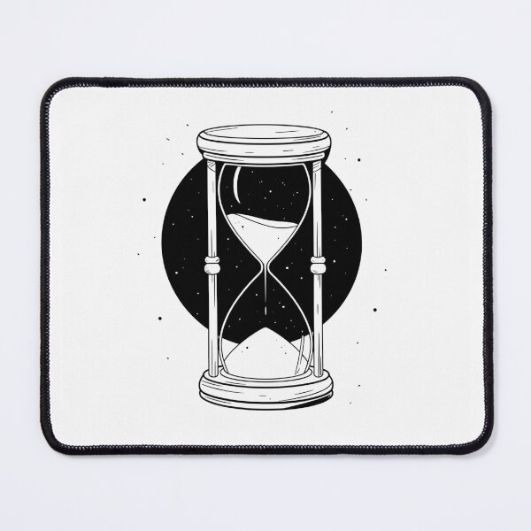 Item preview, Hourglass Celestial Minimalist - Sand Clock black and white - Sandglass designed and sold by Tomioka-Art.