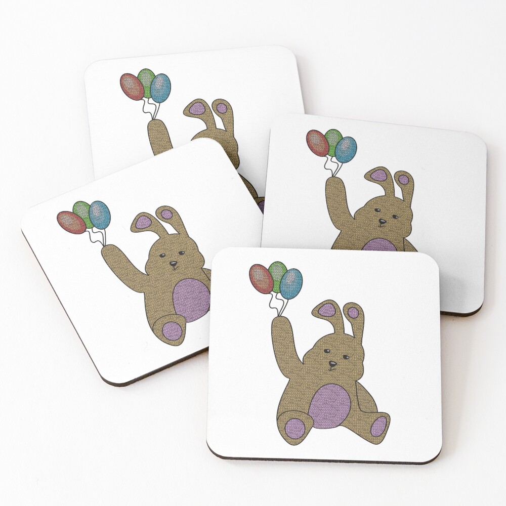 Item preview, Coasters (Set of 4) designed and sold by showyowl.