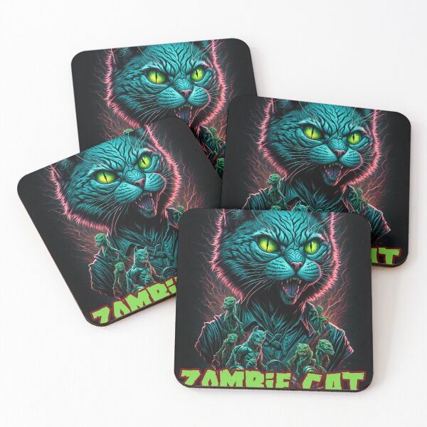 Item preview, Zombie cat designed and sold by Marginalia Workshop.