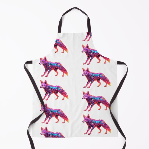 Item preview, Pink coyote wolf  designed and sold by LevCreates.