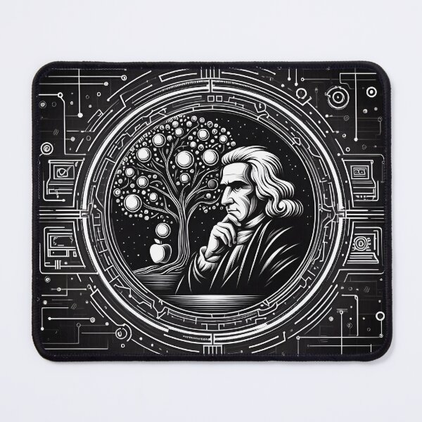 Item preview, A Minimalist Art of Sir Issac Newton  designed and sold by PaintedPixels01.