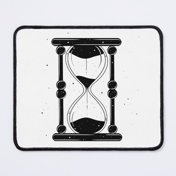 Item preview, Hourglass Celestial Minimalist - Sand Clock black and white - Sandglass designed and sold by Tomioka-Art.