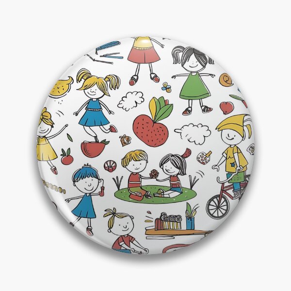 Item preview, Playtime Parade Kid's Pattern designed and sold by Haji  Kamora.