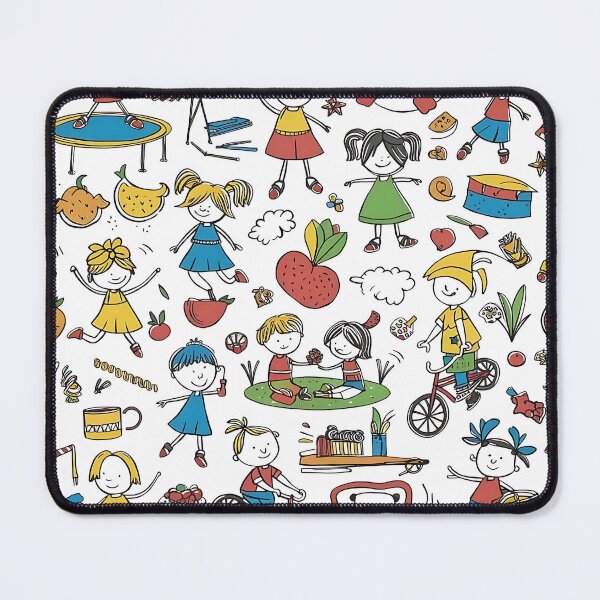 Item preview, Playtime Parade Kid's Pattern designed and sold by Haji Kamora.