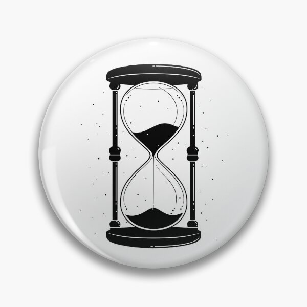 Item preview, Hourglass Celestial Minimalist - Sand Clock black and white - Sandglass designed and sold by Tomioka-Art.