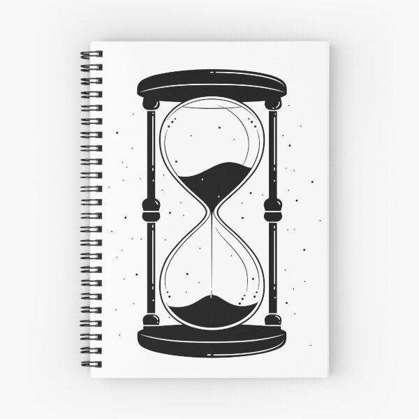Item preview, Hourglass Celestial Minimalist - Sand Clock black and white - Sandglass designed and sold by Tomioka-Art.