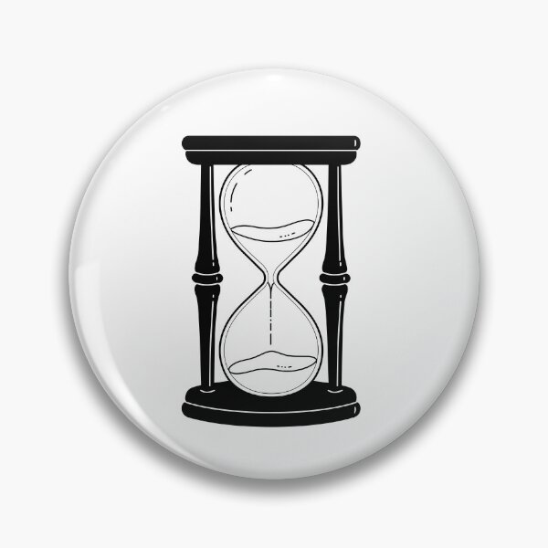 Item preview, Hourglass Celestial Minimalist - Sand Clock black and white - Sandglass designed and sold by Tomioka-Art.