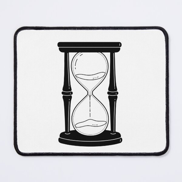 Item preview, Hourglass Celestial Minimalist - Sand Clock black and white - Sandglass designed and sold by Tomioka-Art.