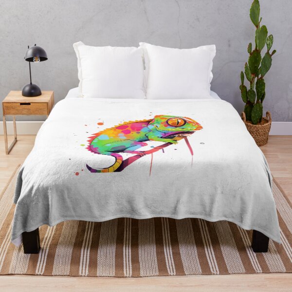 Item preview, Chameleon colorful designed and sold by Thewordstshirt.