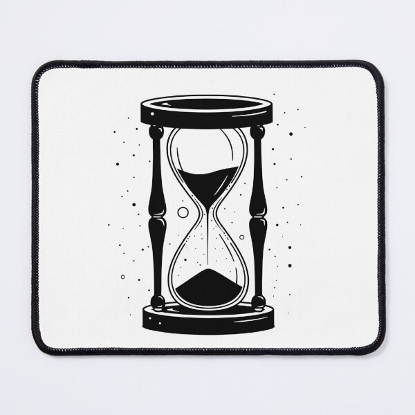 Item preview, Hourglass Celestial Minimalist - Sand Clock black and white - Sandglass designed and sold by Tomioka-Art.