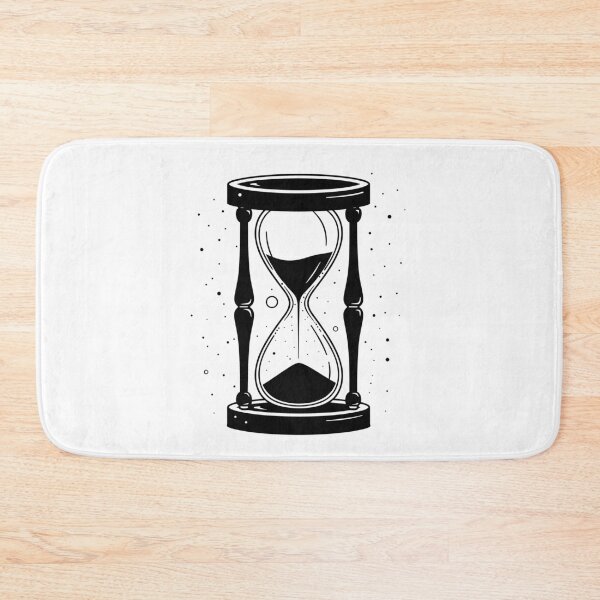 Item preview, Hourglass Celestial Minimalist - Sand Clock black and white - Sandglass designed and sold by Tomioka-Art.