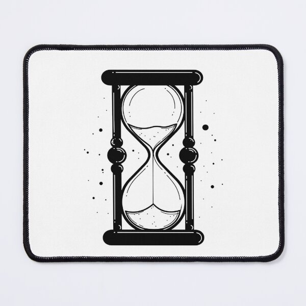 Item preview, Hourglass Celestial Minimalist - Sand Clock black and white - Sandglass designed and sold by Tomioka-Art.