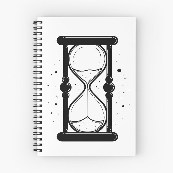 Item preview, Hourglass Celestial Minimalist - Sand Clock black and white - Sandglass designed and sold by Tomioka-Art.