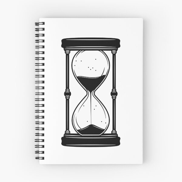 Item preview, Hourglass Celestial Minimalist - Sand Clock black and white - Sandglass designed and sold by Tomioka-Art.