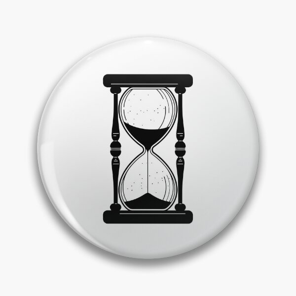 Item preview, Hourglass Celestial Minimalist - Sand Clock black and white - Sandglass designed and sold by Tomioka-Art.