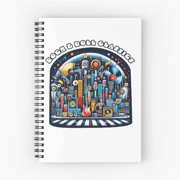 Item preview, Rock & Roll Skyline T-Shirt - A Tribute to Timeless Tunes and Urban Echoes designed and sold by CreativeAttack.