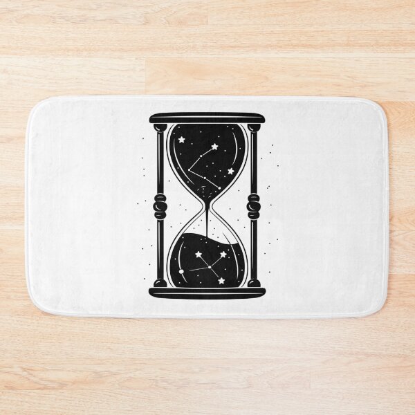 Item preview, Hourglass Celestial Minimalist - Sand Clock black and white - Sandglass designed and sold by Tomioka-Art.