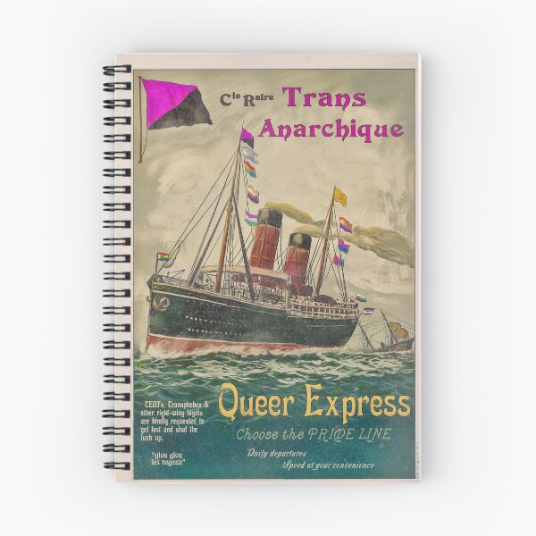 Aperçu de l'œuvre The Queer Express créée et vendue par Loki Propagandart.