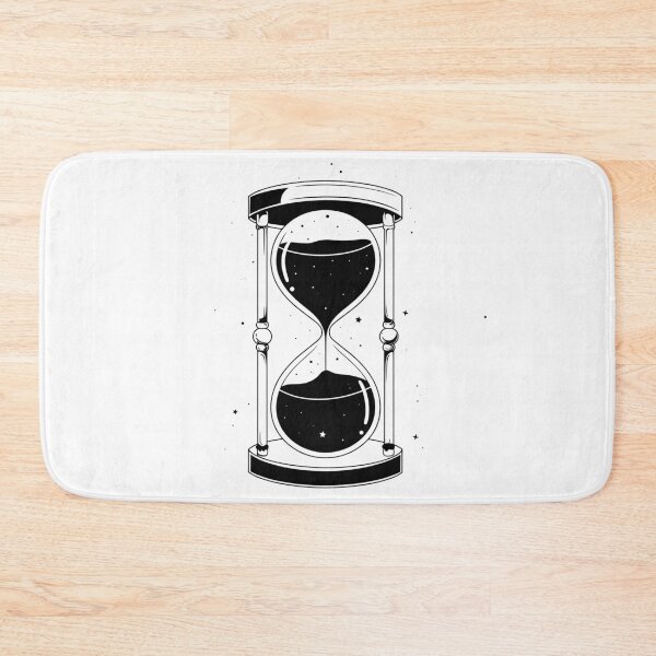 Item preview, Hourglass Celestial Minimalist - Sand Clock black and white - Sandglass designed and sold by Tomioka-Art.