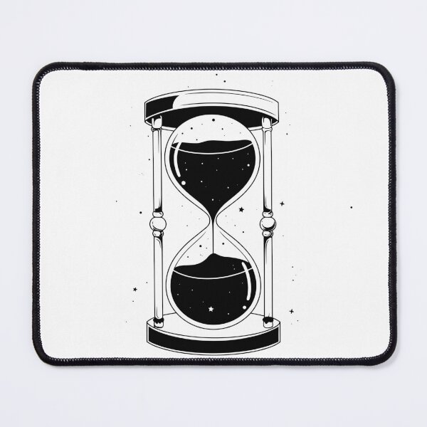 Item preview, Hourglass Celestial Minimalist - Sand Clock black and white - Sandglass designed and sold by Tomioka-Art.