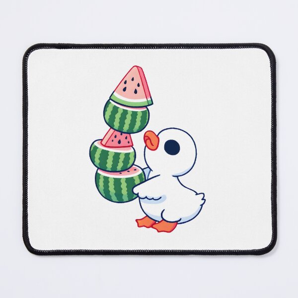Item preview, Duck Balancing Watermelon Slices designed and sold by UmbrellaStudio1.