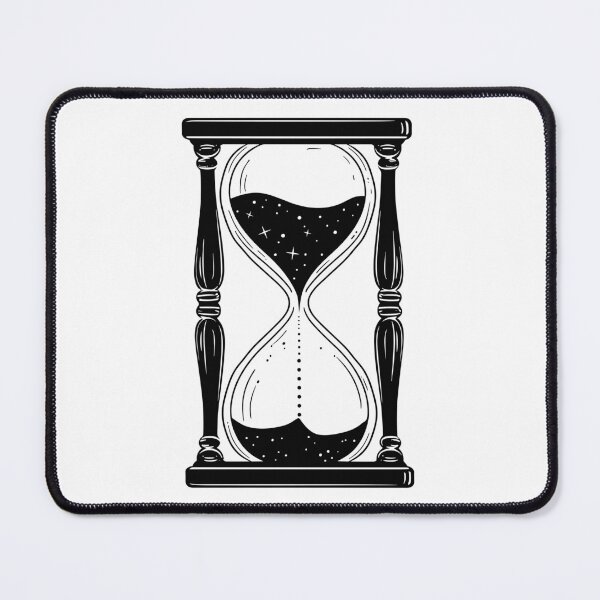 Item preview, Hourglass Celestial Minimalist - Sand Clock black and white - Sandglass designed and sold by Tomioka-Art.