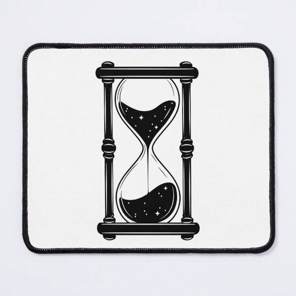 Item preview, Hourglass Celestial Minimalist - Sand Clock black and white - Sandglass designed and sold by Tomioka-Art.