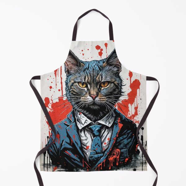 Item preview, Psychopath cat designed and sold by Marginalia Workshop.