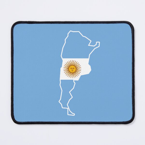 Item preview, Map with Flag of Argentina designed and sold by Polux Design.
