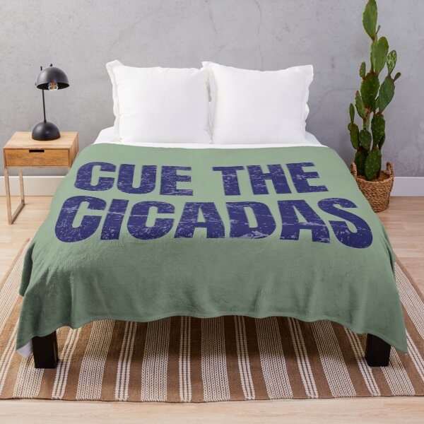 Item preview, Cue The Cicadas Simple Funny Text  designed and sold by HowToCanadian.