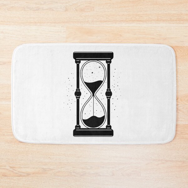 Item preview, Hourglass Celestial Minimalist - Sand Clock black and white - Sandglass designed and sold by Tomioka-Art.